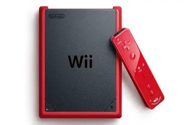 Picture of a Wii Mini console